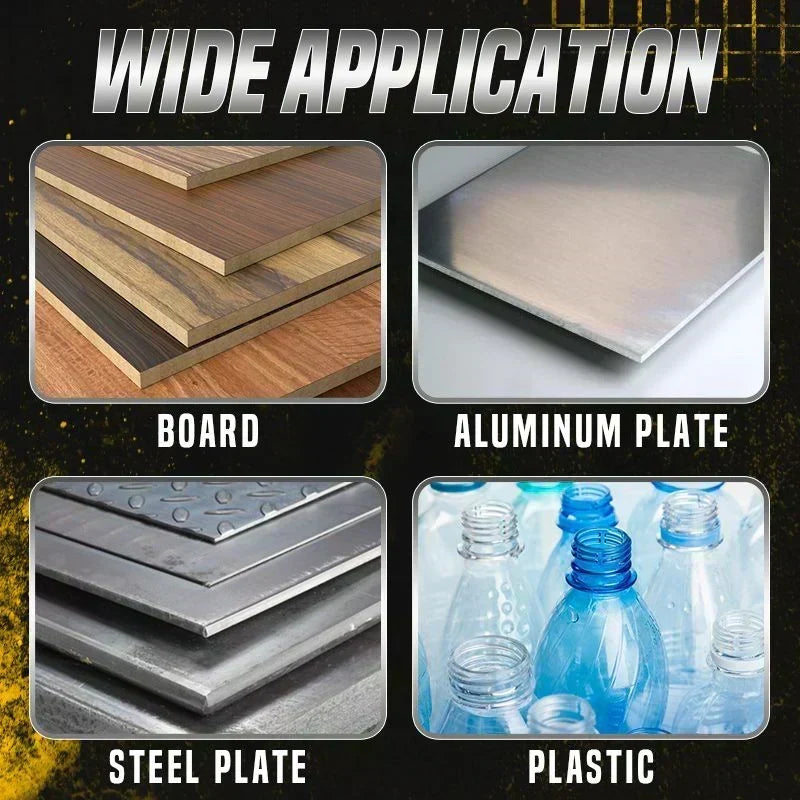 🛠️ ✨ Twist Drill Bit Set – Titanium-Coated, Serrated, Multi-Material 🔩