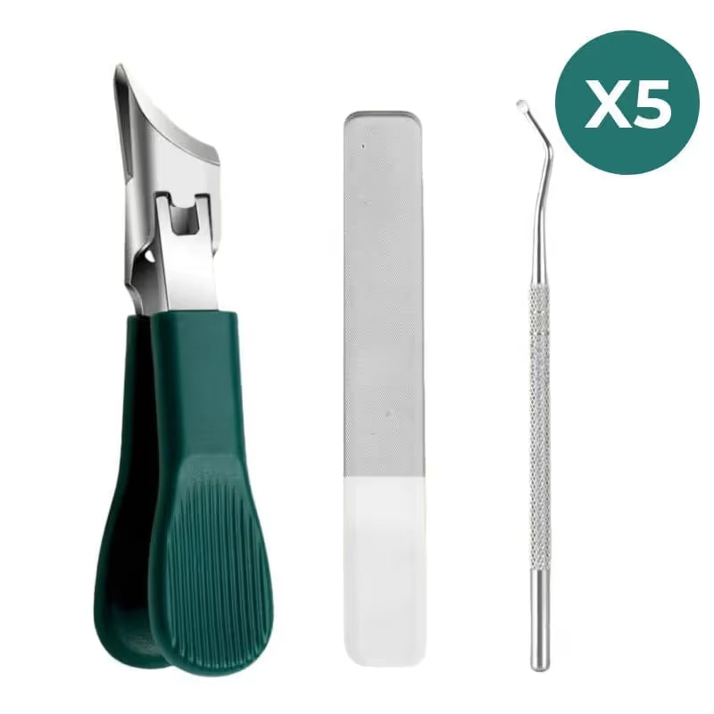 Premium 3-Piece Eagle Beak Nail Clipper Set