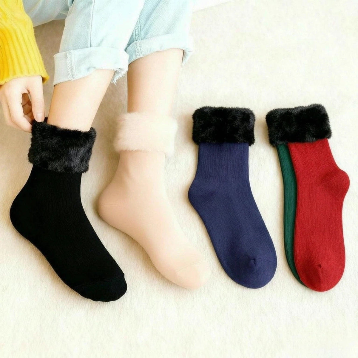 ✦5 Pairs Winter Socks