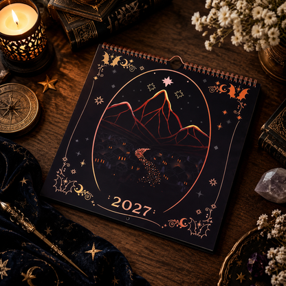 🌙  2027 Weekly Planner ✨ Officially Licensed Fantasy Organizer