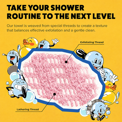 Exfoliating Shower Bath Towel