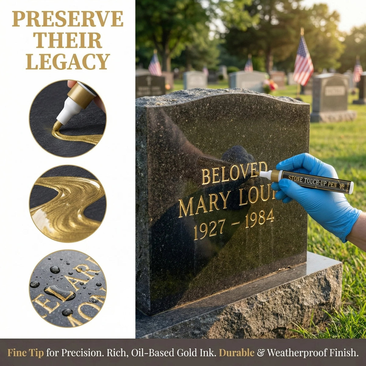 🐦Specialized stone carvers for restoring faded gravestone inscriptions