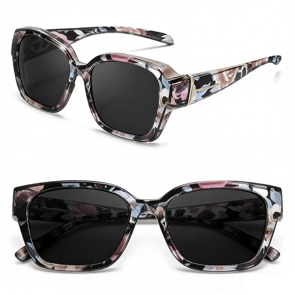 🎉😎2026 New Polarized UV400 Protection Trendy Round Cat-eye Sunglasses 🕶️