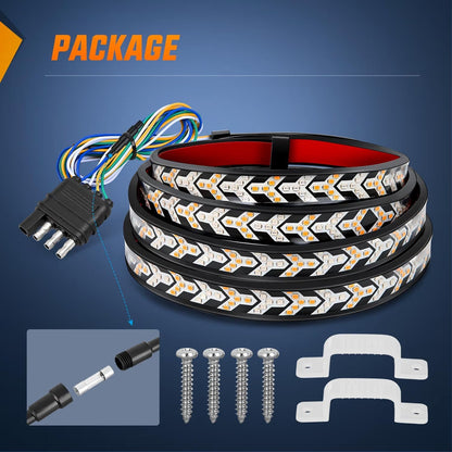 🎁LED Tailgate Lights, Turn Signals And Driving And Reversing Lights