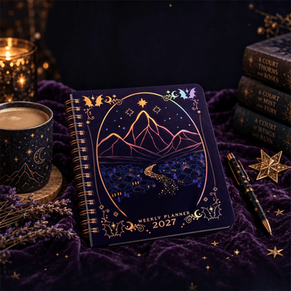 🌙  2027 Weekly Planner ✨ Officially Licensed Fantasy Organizer