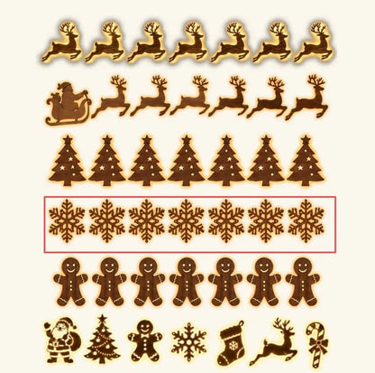 🎄Light‑Up Christmas Wall Decor, 7‑Piece Decoration Set, 6 Design Options
