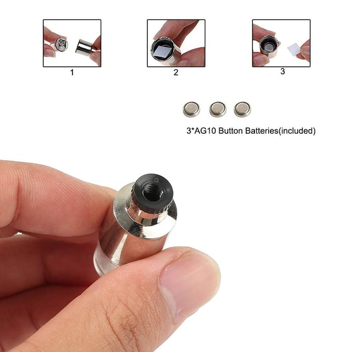 Waterproof LED Tire Valve Cap Light