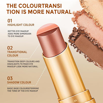 ✨3 Shade Cream Eyeshadow Stick | Smooth & Blendable