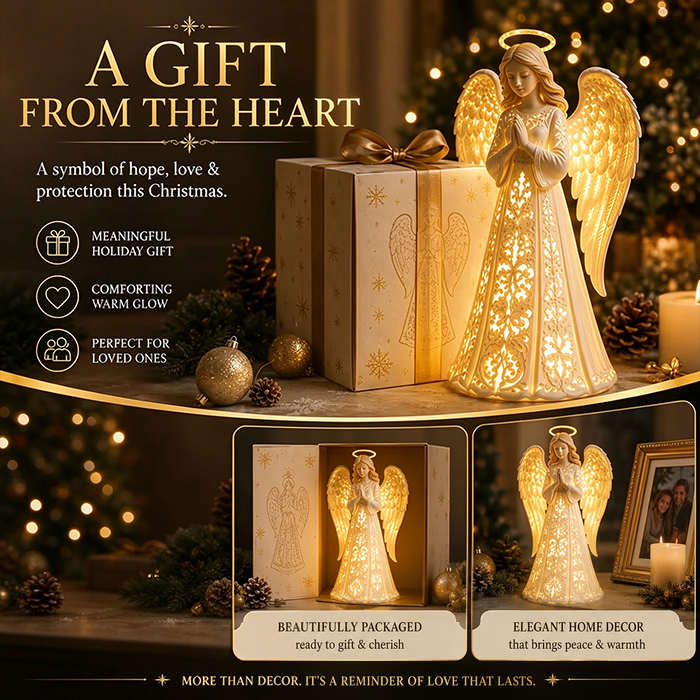 ✨ Christmas Angel‑Themed Light – A Symbol of Hope, Love and Protection