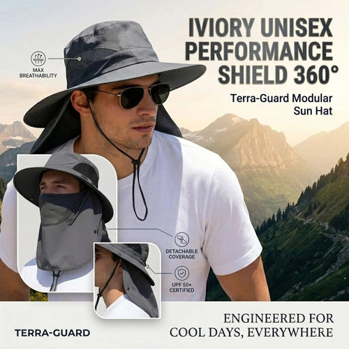 🎁Buy 1 Get 1 Free🎁Spring/Summer Fisherman's Hat Detachable Outdoor Fishing Face Covering Neck Protection