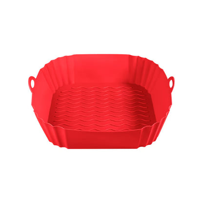 🔥✨Reusable Silicone Air Fryer Liner, 8 Inches