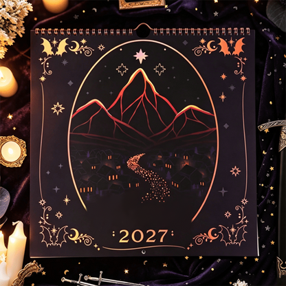 🌙  2027 Weekly Planner ✨ Officially Licensed Fantasy Organizer