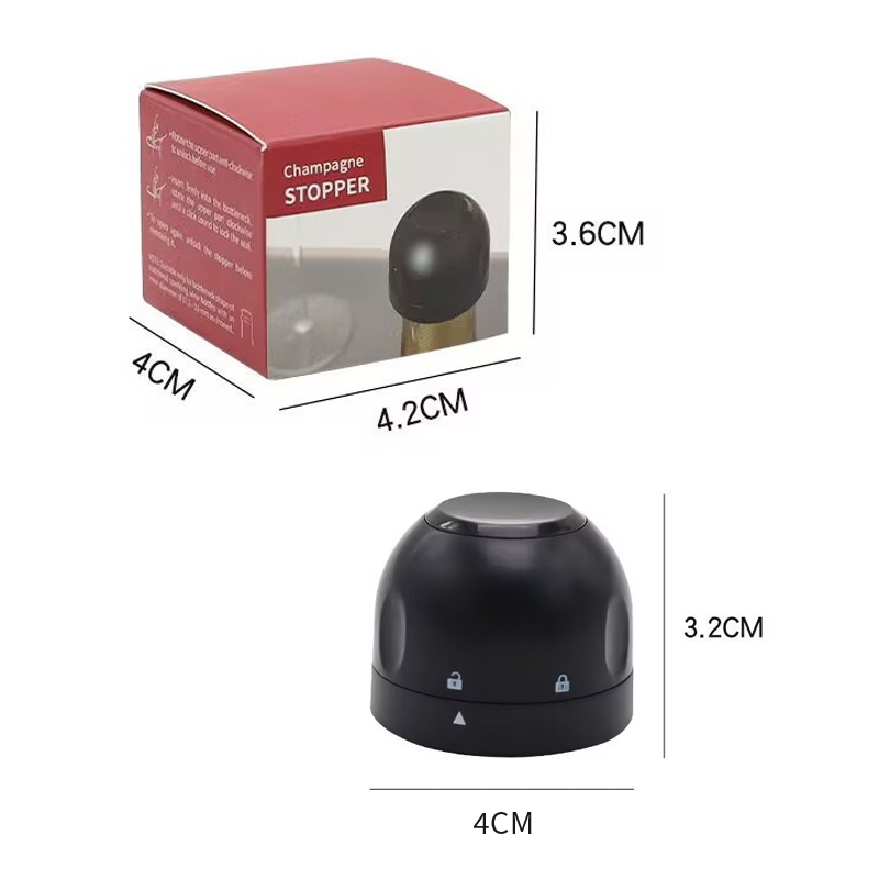 💥🔥 Silicone-sealed Wine, Beer and Champagne Stopper
