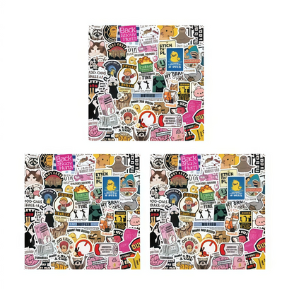 130PCS Funny Saying Sticker Pack - Snarky, Sarcastic Bold Humor Vinyl Waterproof Meme stickers for laptop, computer, water bottle, ipad, phones bumper folding chair sticker pack