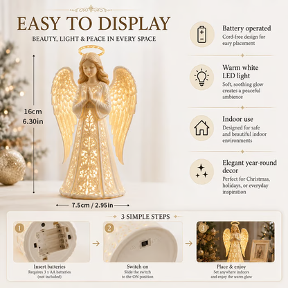 ✨ Christmas Angel‑Themed Light – A Symbol of Hope, Love and Protection