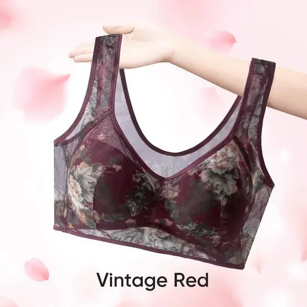 🎁 Super gather bra | Ice Silk Lace Cooling Comfort Bra