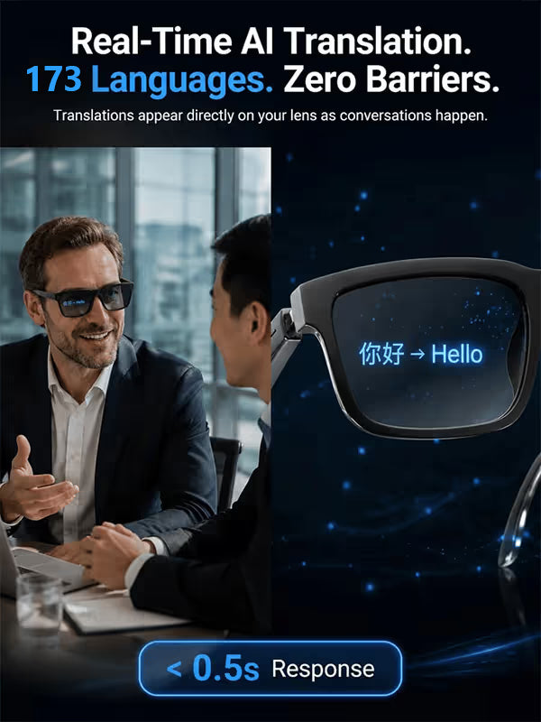 Smart AI Bluetooth Glasses