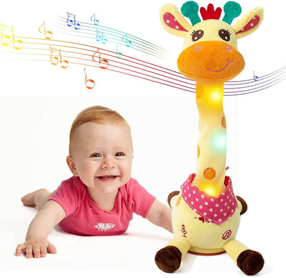 🏆Flash Sale⚡ 50K+ SOLD! Almost Gone-💥🎉 Best-Selling Musical Giraffe Toy – Sings, Dances & Repeats What You Say! 🦒🎵🗣️