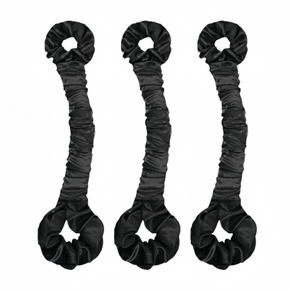 Multi-function Satin Heatless Hair Curler & Hair Tie Non