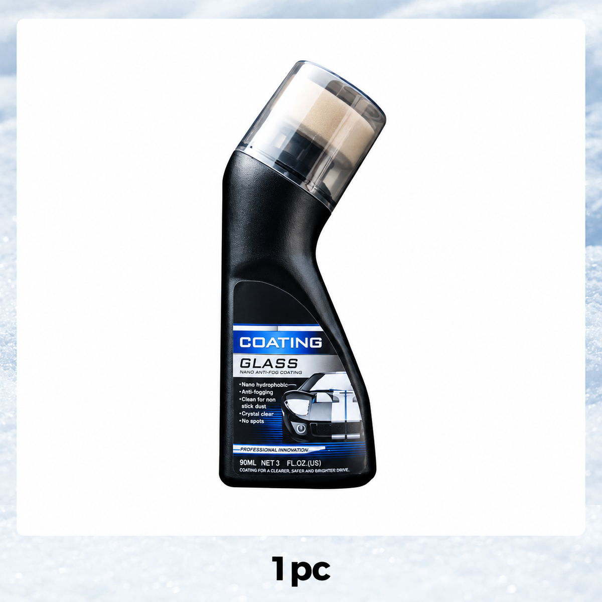 🌫️🚗 Anti-Fog Glass Coating Wiper – Easy Swipe-On Treatment for Car Windows, Mirrors & Visors