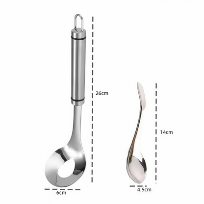 🍝 2-Pack Stainless Steel Meatball Maker Spoon – Make Perfect Meatballs Without Messy Hands