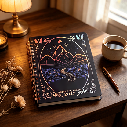 🌙  2027 Weekly Planner ✨ Officially Licensed Fantasy Organizer