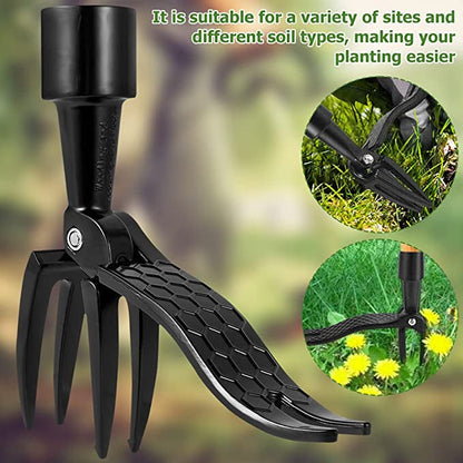 🍃 New detachable weed puller head