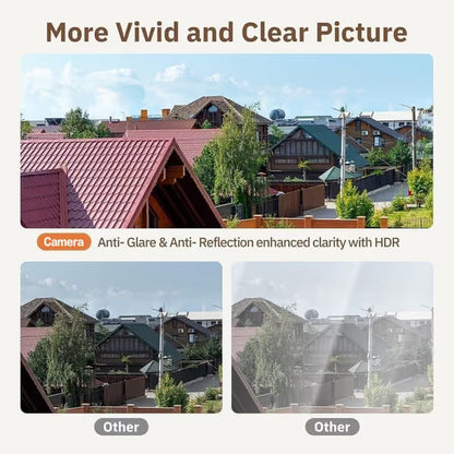 🔥 Crystal-clear security 2K camera 🎥 Color Night Vision 🌙 24/7 Recording & Smart Alerts 🚨 Easy Install! 🔒