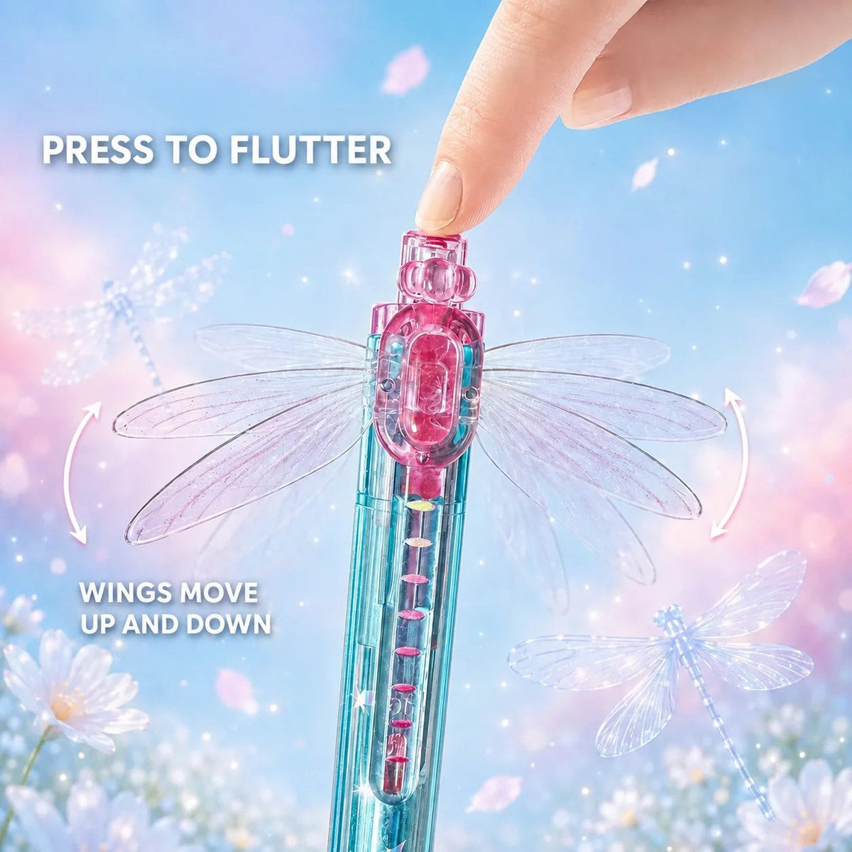 ✍Gleaming Wings Dragonfly Pen