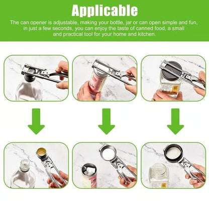 🔥Adjustable Stainless Steel Jar Opener