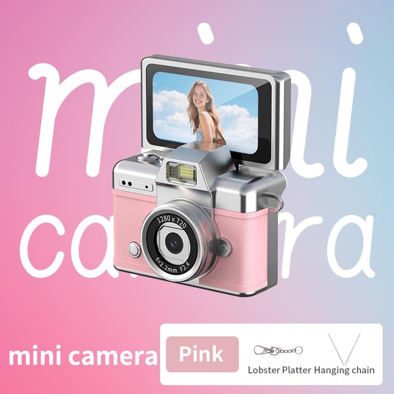 Y2K Pocket Mini Digital Camera 📸 1.47" LCD Screen Compact Photo & Video Cam (No TF card)