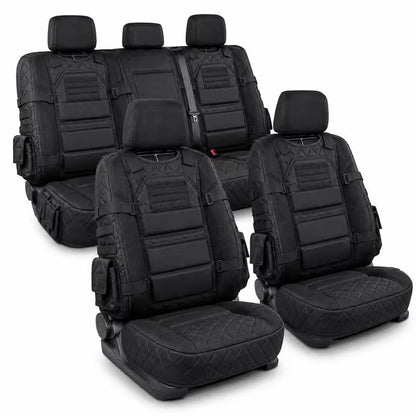 🎖️ Military‑Style Auto Seat Protectors｜Universal Fit Heavy‑Duty Cushion For Long‑Drive Vehicle Owners