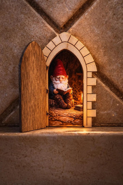 🚪✨The little elf door that can be opened – a hidden little world