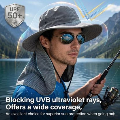 🎁Buy 1 Get 1 Free🎁Spring/Summer Fisherman's Hat Detachable Outdoor Fishing Face Covering Neck Protection
