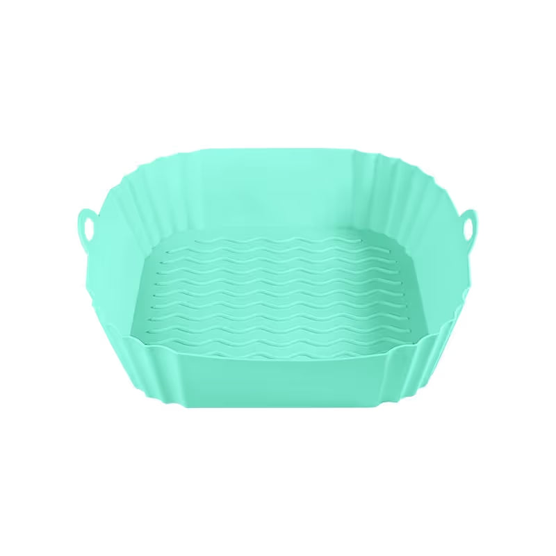 🔥✨Reusable Silicone Air Fryer Liner, 8 Inches