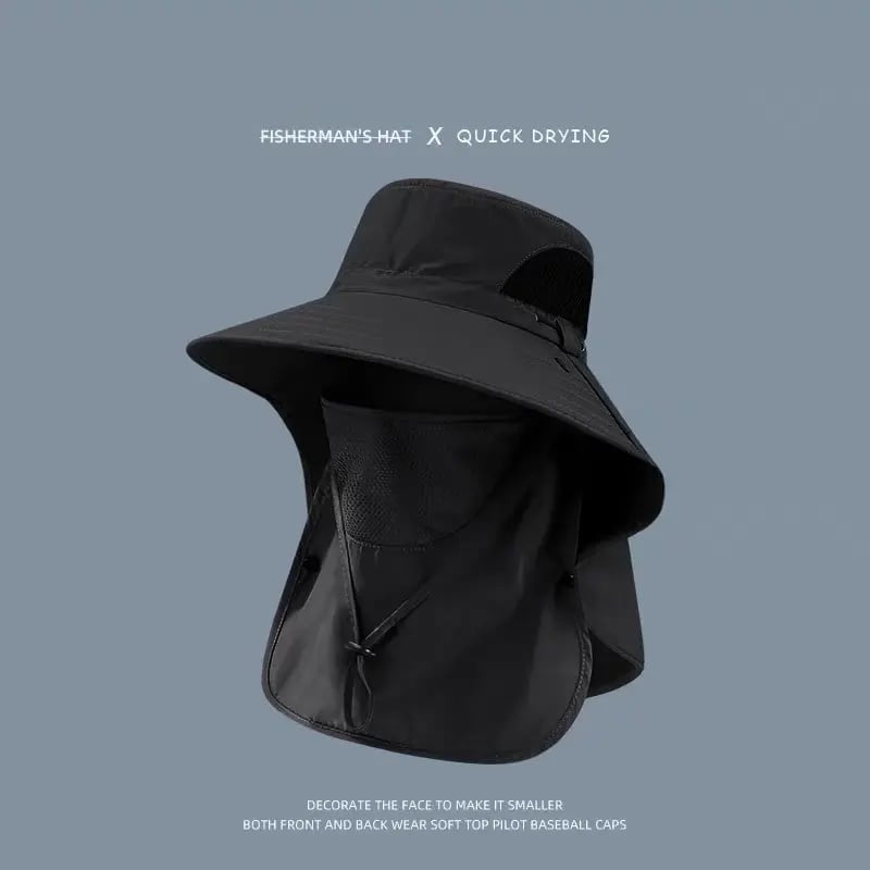🎁Buy 1 Get 1 Free🎁Spring/Summer Fisherman's Hat Detachable Outdoor Fishing Face Covering Neck Protection