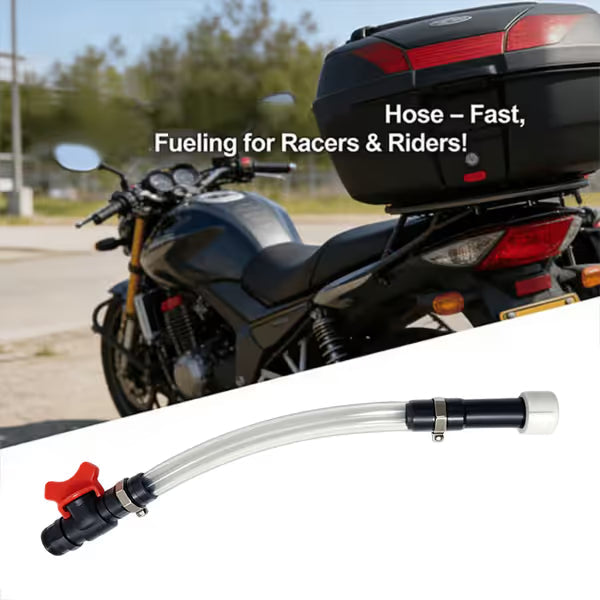 🛠️ Fuel Filler Hose Portable Fuel Transfer Hose For Cars & Motorcycles
