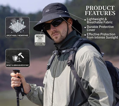 Sun Protection Quick-drying Waterproof Outdoor Hiking Hat