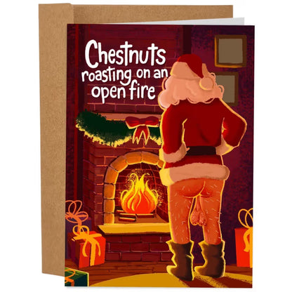 🎄🎅Greetings Funny Inappropriate Christmas Card 9-Piece Set