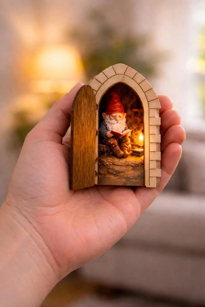 🚪✨The little elf door that can be opened – a hidden little world