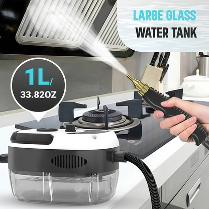 🔥2500W Handheld High-Temperature Pressurized Steam Cleaner
