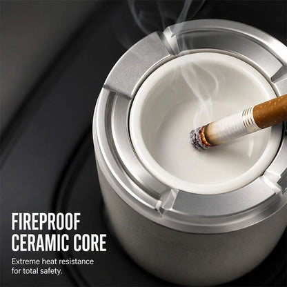 🛡️Rotating Car Ashtray With Ceramic Lining