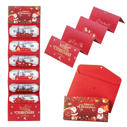 🏆Flash Sale⚡ 50K+ SOLD! Almost Gone-🎅💸Christmas Cash Gift Envelope– A creative way to give cash this Christmas!
