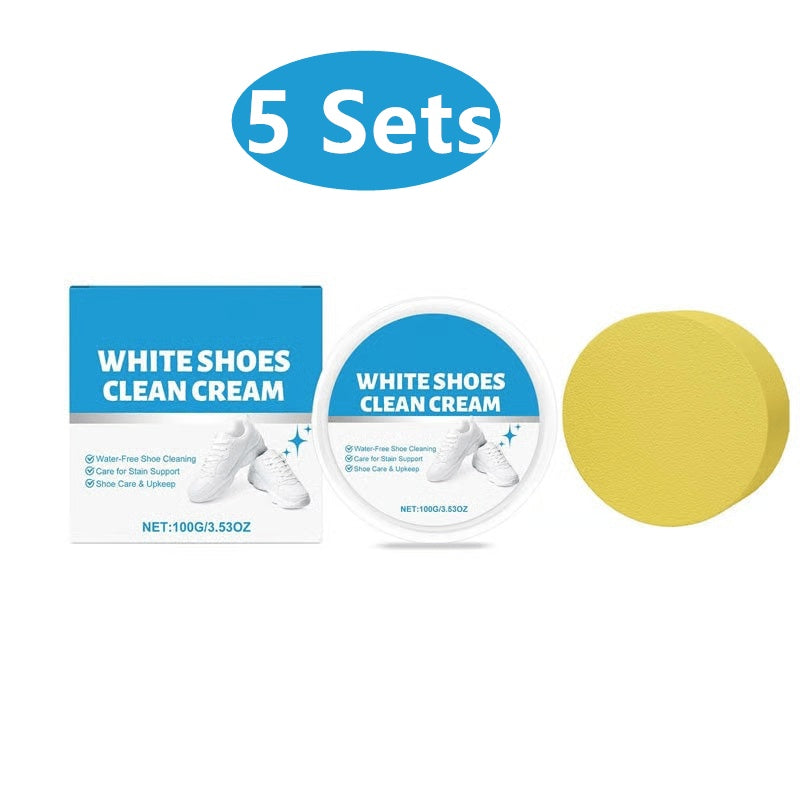 Gentle No-Rinse Shoe Cleaner & Whitening Cream